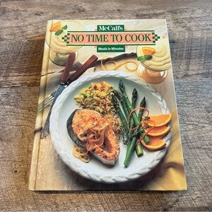 McCall's no time to cook: Meals in minutes Hardcover – January 1, 1994